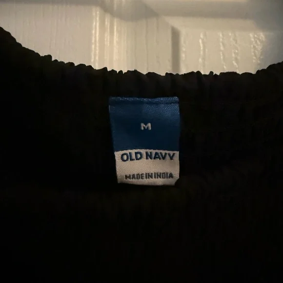 Old Navy Black Smocked Dress - Picture 3 of 3